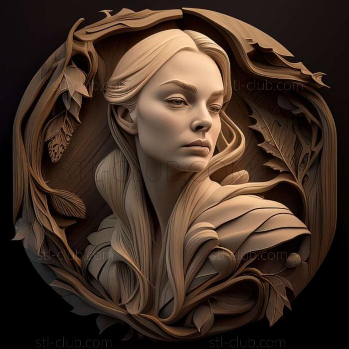 3D model Charlie Bowater (STL)